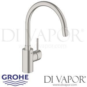 Grohe Concetto Single-Lever Sink Mixer - 2012 to 2014 - Spare Parts 32663DC1 GEN2
